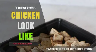 Visual Guide to 5-Ounce Chicken Portions: Healthy Eating Made Easy
