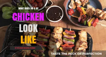Visual Guide to 50 Grams of Chicken: Portion Size Simplified