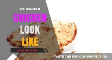 Visual Guide to Chicken Portions: Understanding 60g Servings