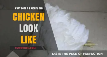 From Fluff to Feathers: The Adorable Evolution of a Two-Month-Old Chicken