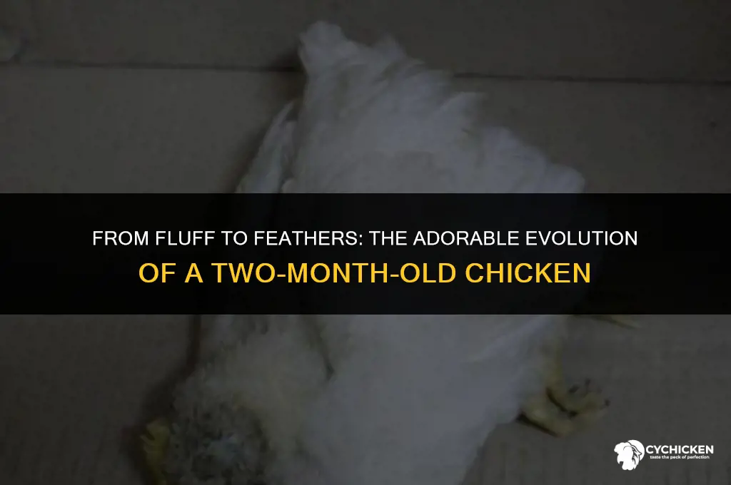 what does a 2 month old chicken look like