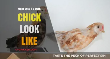 From Fluff to Feathers: The Adorable Transformation of a 6-Week Chick