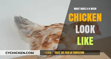 From Fluff to Feathers: The Remarkable Growth of a 6-Week Chicken
