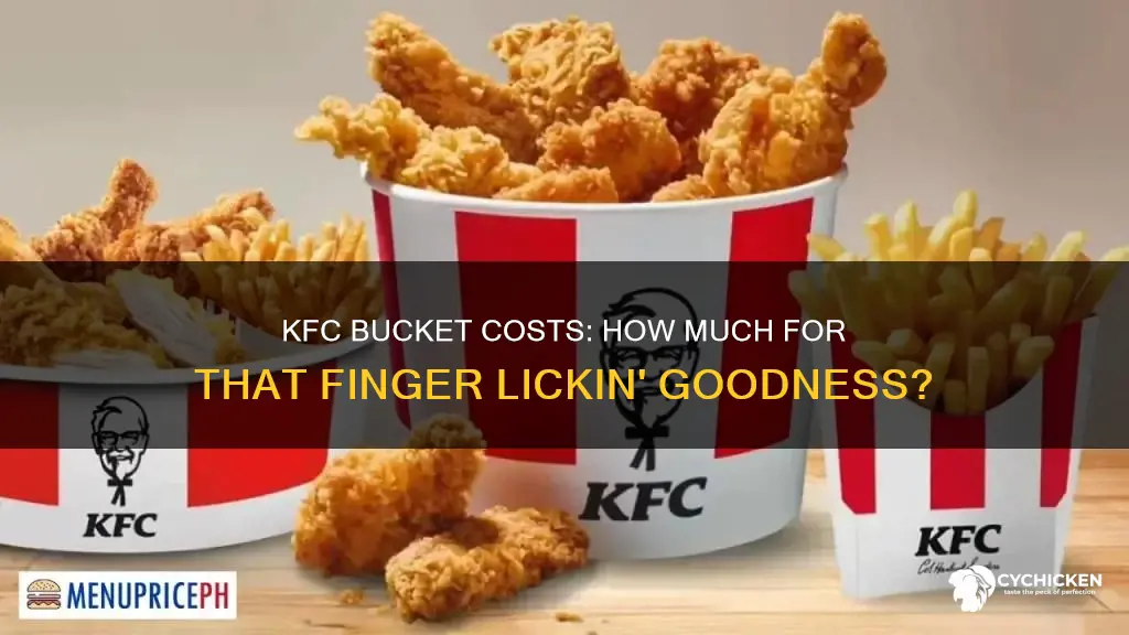 what does a bucket of chicken cost at kfc
