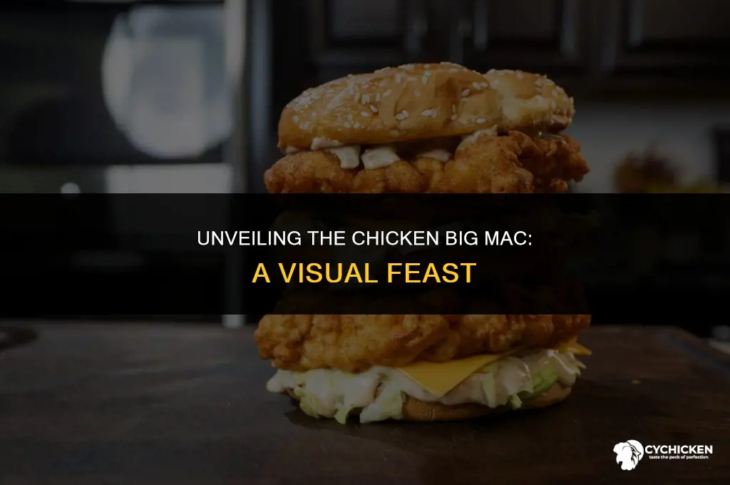 what does a chicken big mac look like