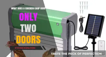 Why Chicken Coops Only Have Two Doors: A Practical Explanation