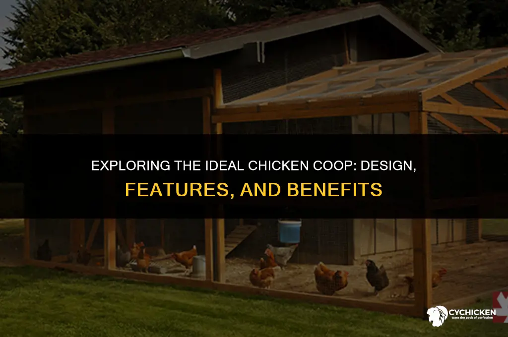 what does a chicken coop look like