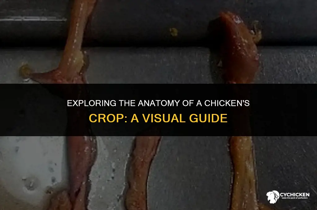 what does a chicken crop look like