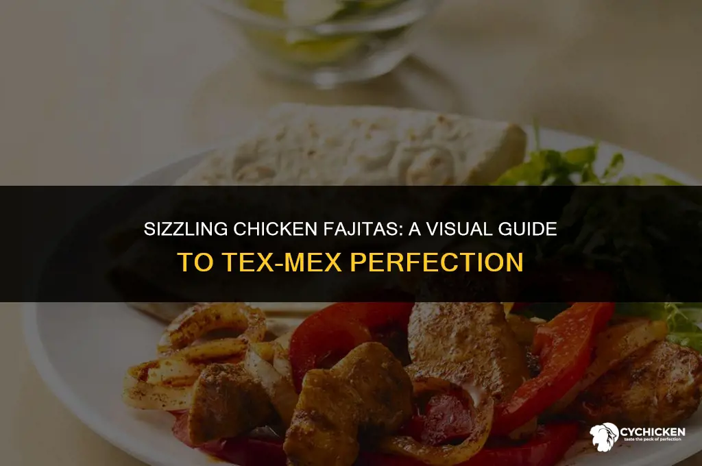 what does a chicken fajita look like