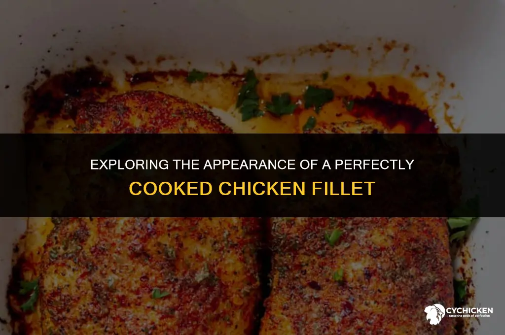 what does a chicken fillet look like