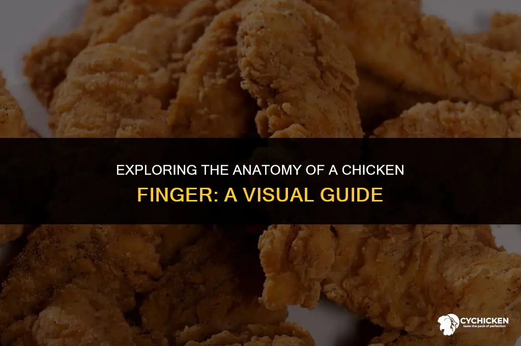 what does a chicken finger look like