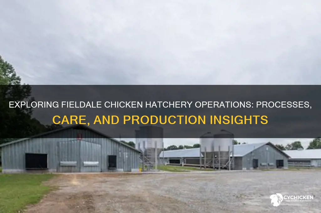 what does a chicken hatchery do fieldale