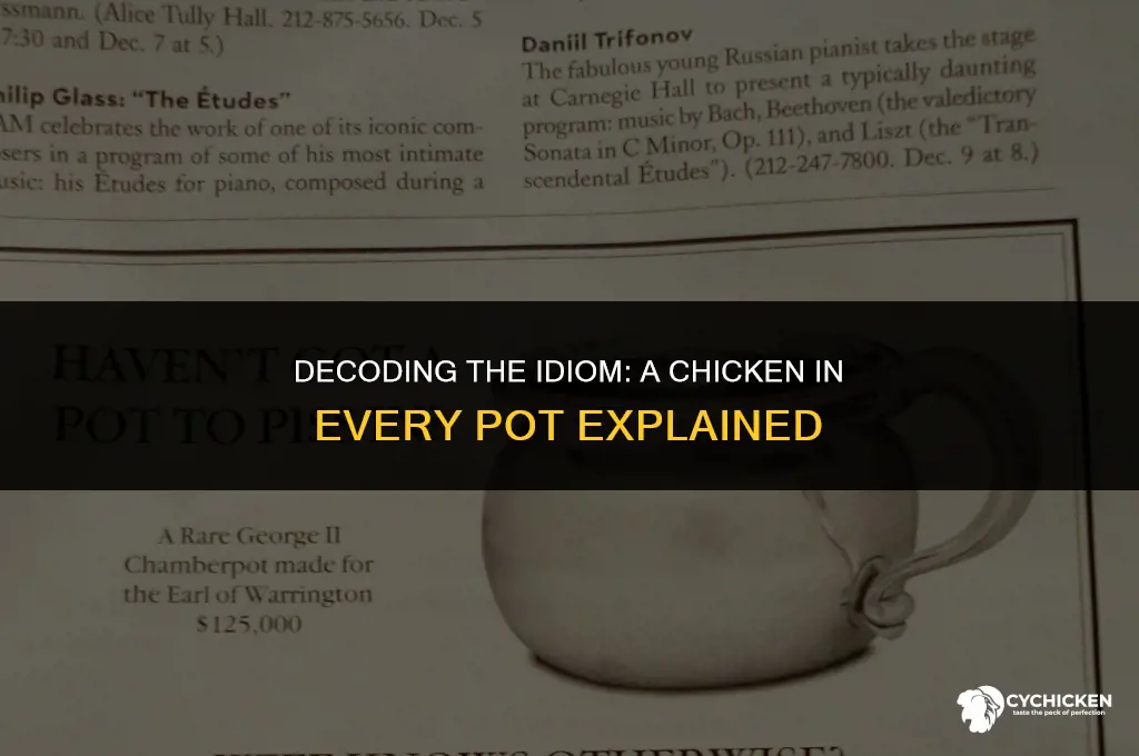 what does a chicken in every pot mean