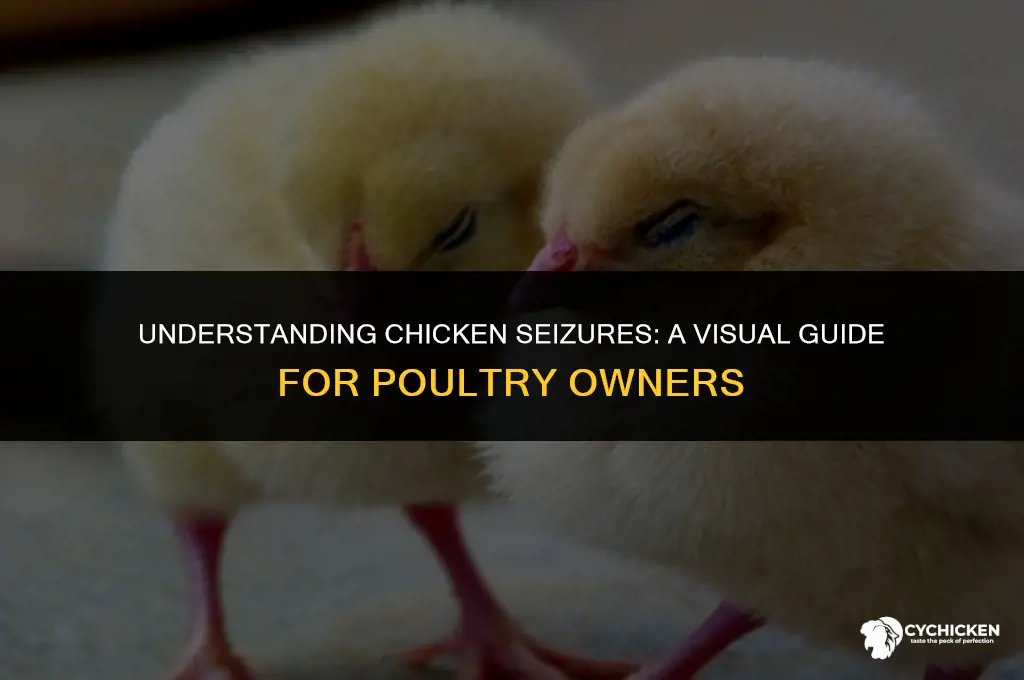 what does a chicken seizure look like