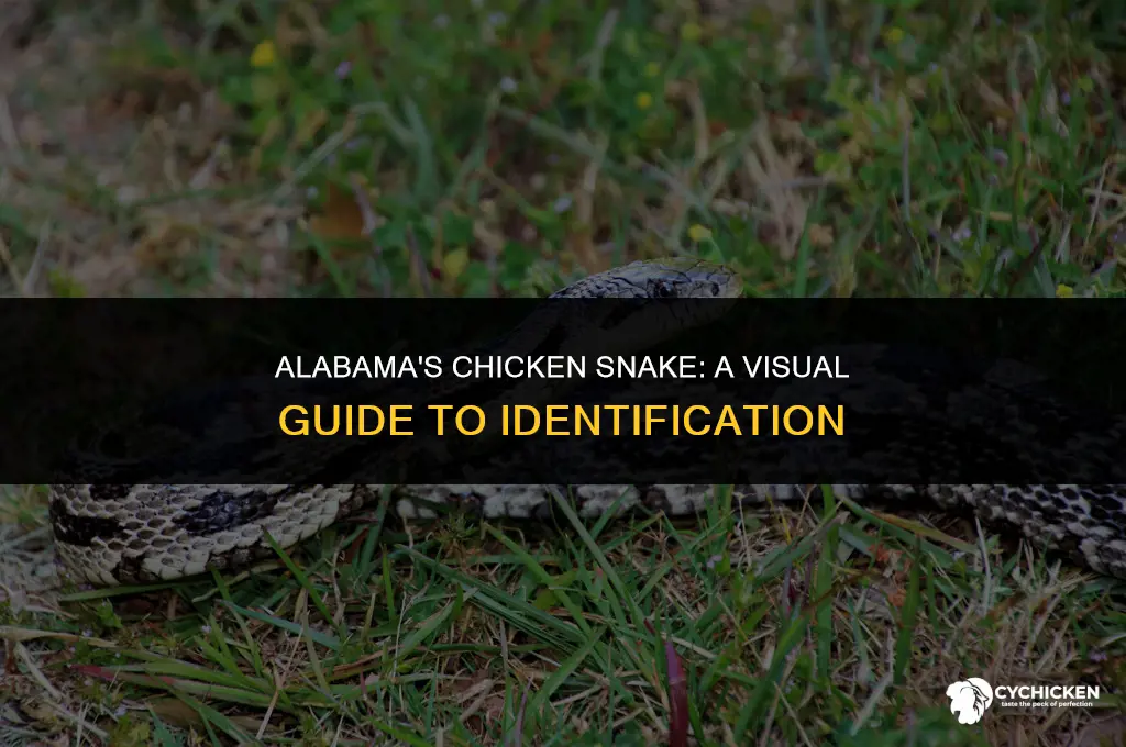 what does a chicken snake look like in alabama