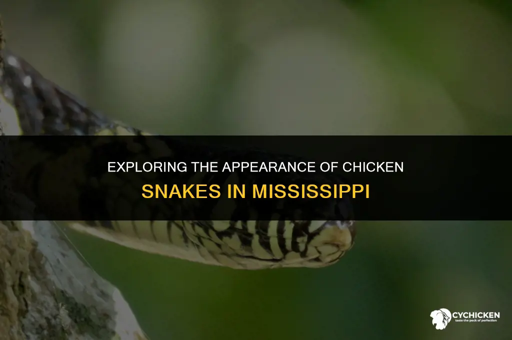 what does a chicken snake look like in mississippi