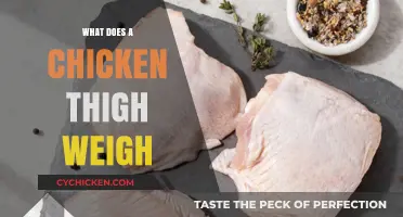 Average Chicken Thigh Weight: A Comprehensive Guide to Measurement