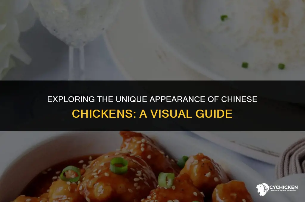 what does a chinese chicken look like