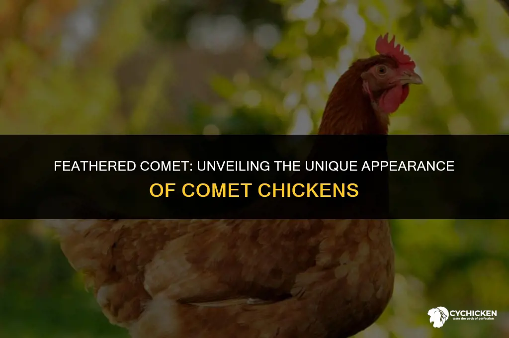 what does a comet chicken look like