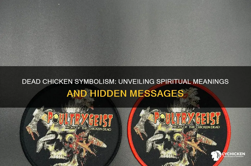 what does a dead chicken symbolize spiritually