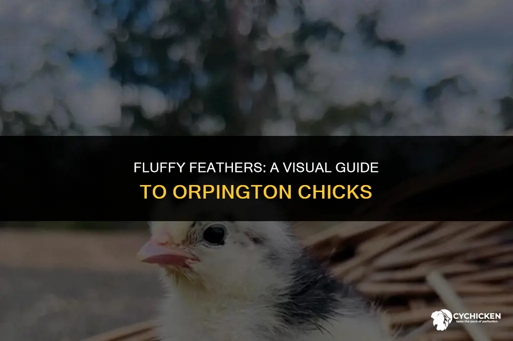 what does a feathered orpington chick look like