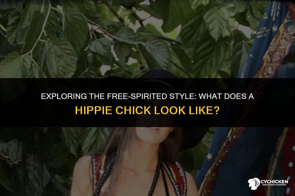 what does a hippie chick look like