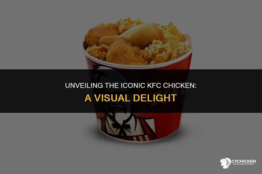 what does a kfc chicken look like