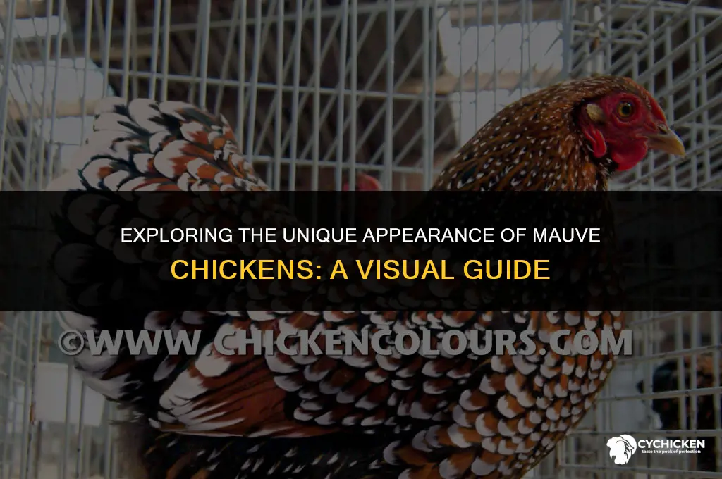 what does a mauve chicken look like