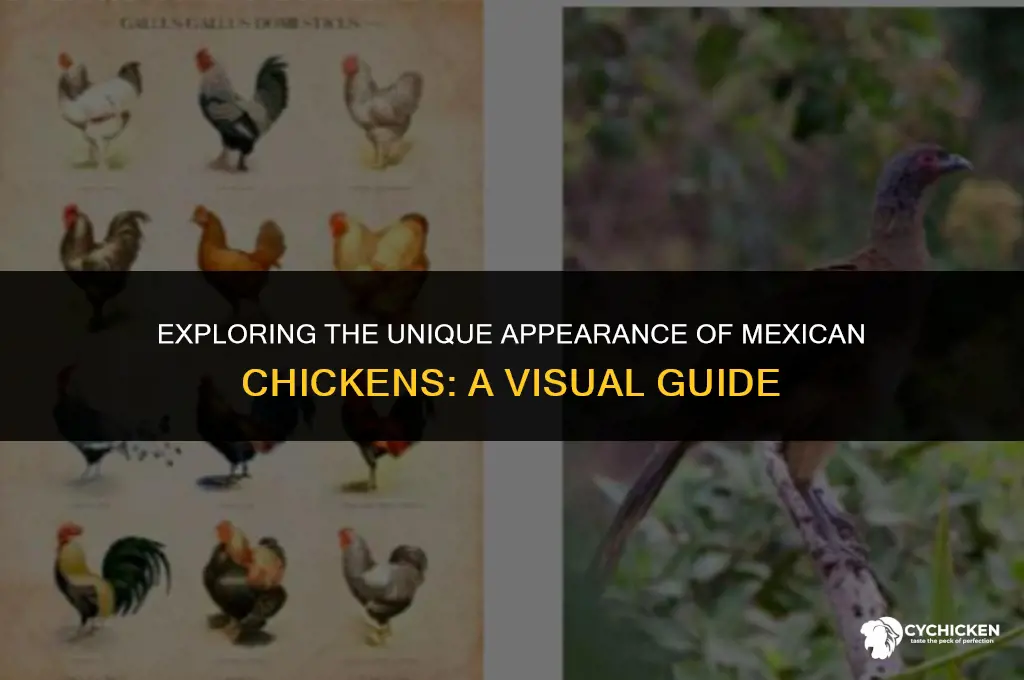 what does a mexican chicken look like