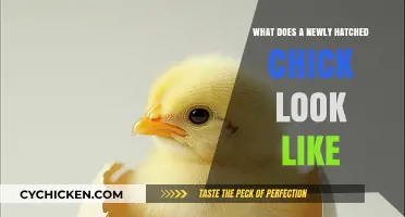 First Glimpse: The Adorable Appearance of a Newly Hatched Chick