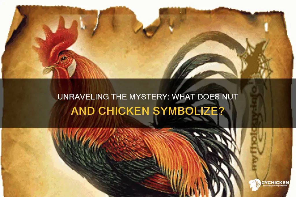 what does a nut and chicken mean
