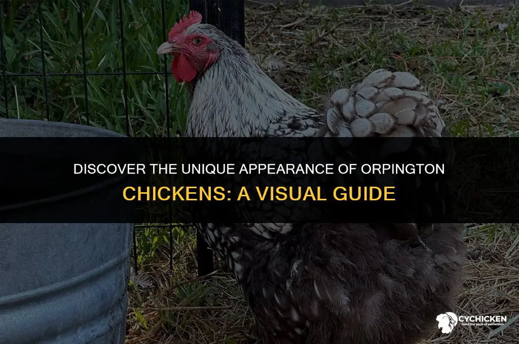 what does a orpington chicken look like