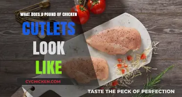 Visual Guide: What Does a Pound of Chicken Cutlets Look Like?