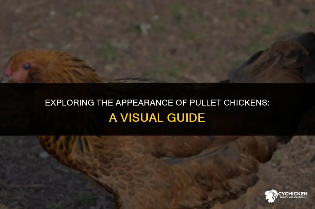 what does a pullet chicken look like