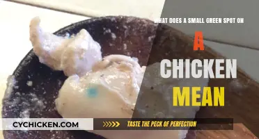 Green Spots on Chicken: What Do They Mean?