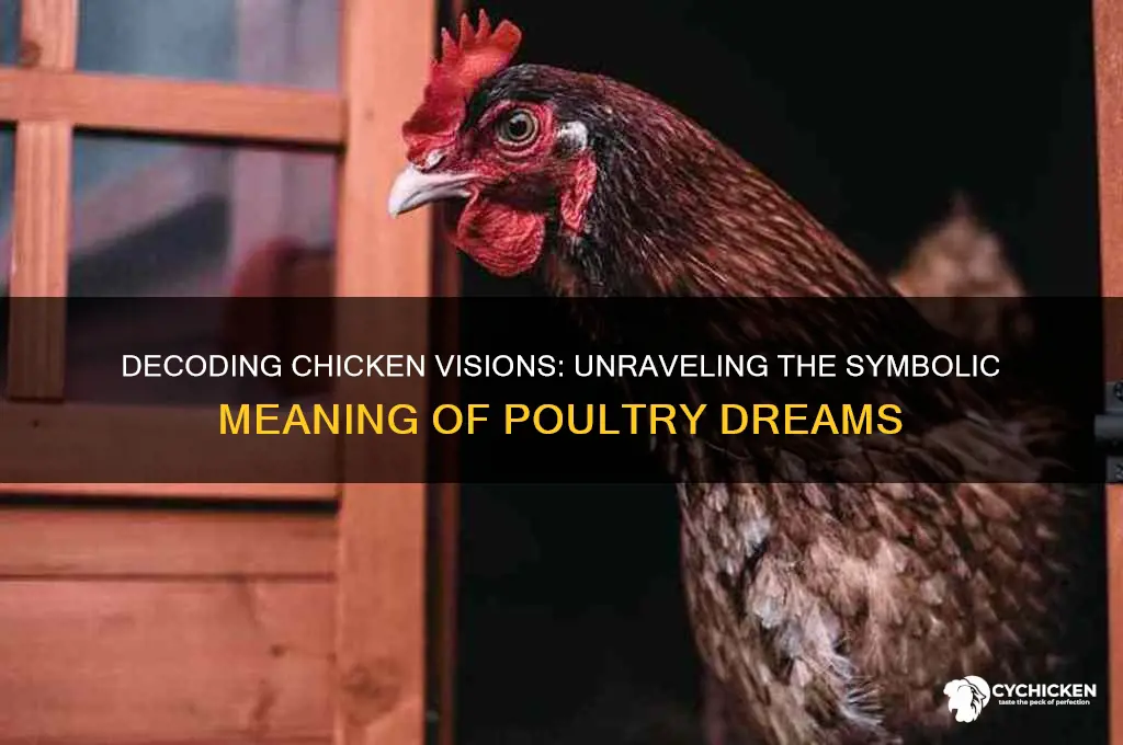 what does a visions of a chicken mean