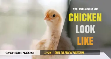 Exploring the Appearance of a One-Week-Old Chicken: A Visual Guide