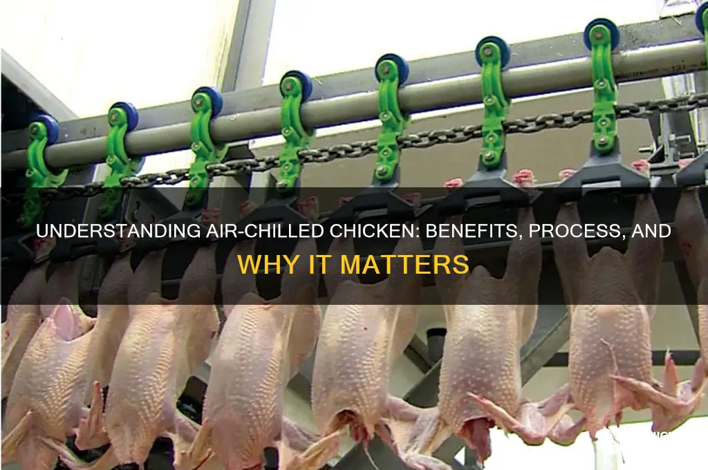 what does air chilled mean for chicken