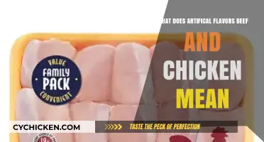 Decoding Artificial Flavors: What Beef and Chicken Really Mean