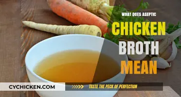 Understanding Aseptic Chicken Broth: Definition and Uses