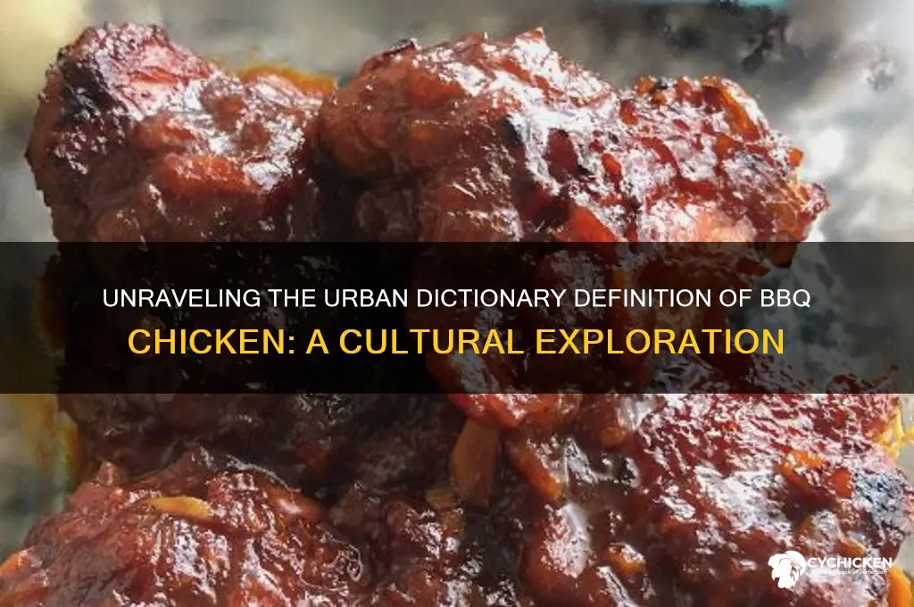 what does bbq chicken mean urban dictionary