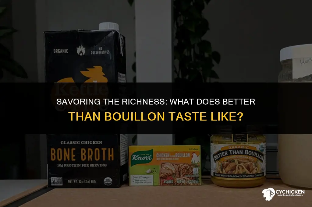 what does better than bouillon taste like chicken