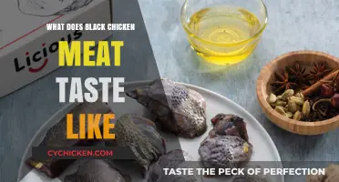 Exploring the Unique Flavor Profile of Black Chicken Meat