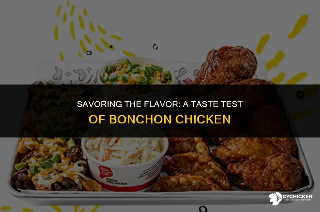 what does bonchon chicken taste like