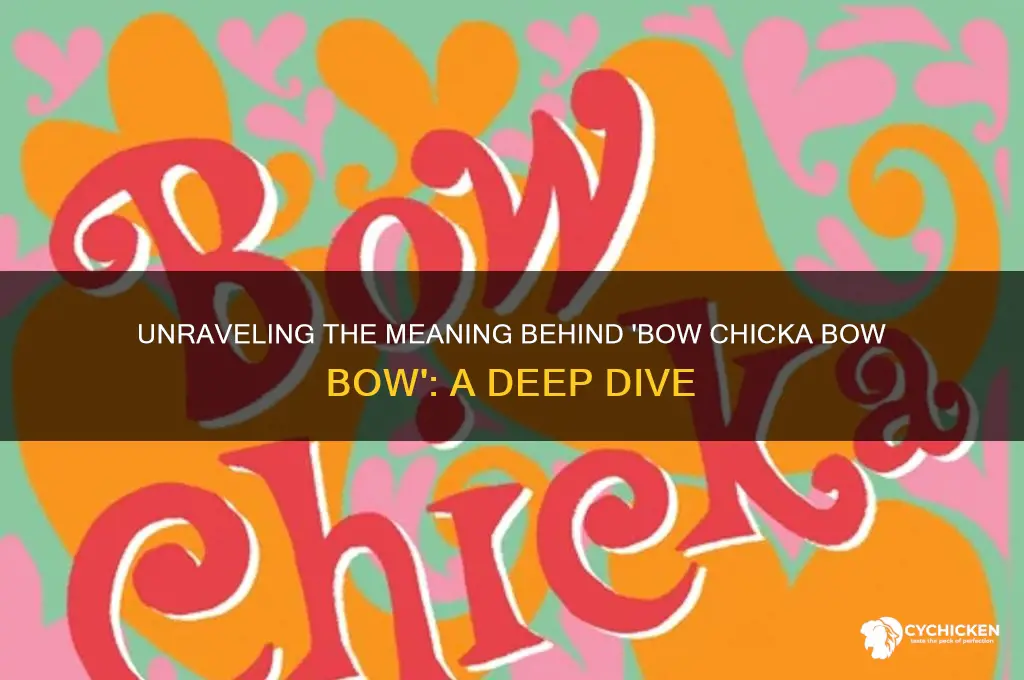 what does bow chicka bow bow mean