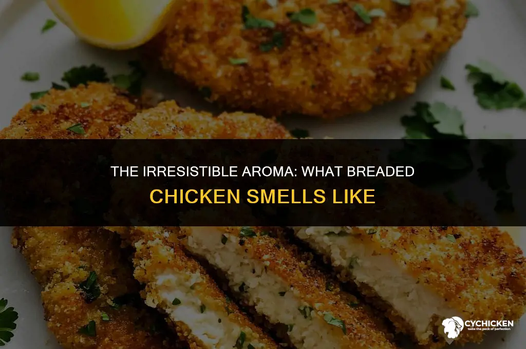 what does breaded chicken smell like