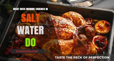 Brining Chicken in Salt Water: Enhancing Flavor, Moisture, and Texture