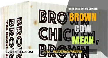 Unraveling the Meaning Behind 'Brown Chicken Brown Cow' Slang