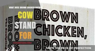 Decoding the Meaning Behind 'Brown Chicken Brown Cow' Phrase