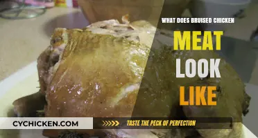 Identifying Bruised Chicken Meat: A Visual Guide